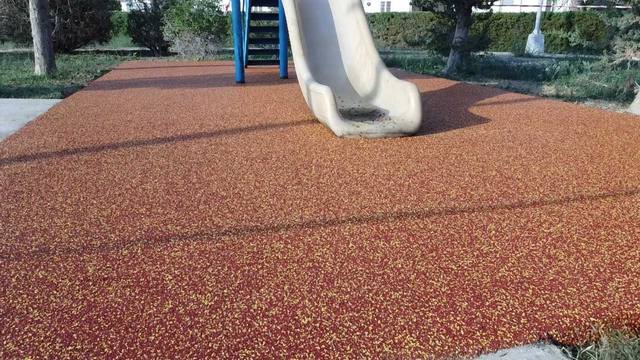Έργο δαπέδου EPDM από την CONCREX στην Κύπρο