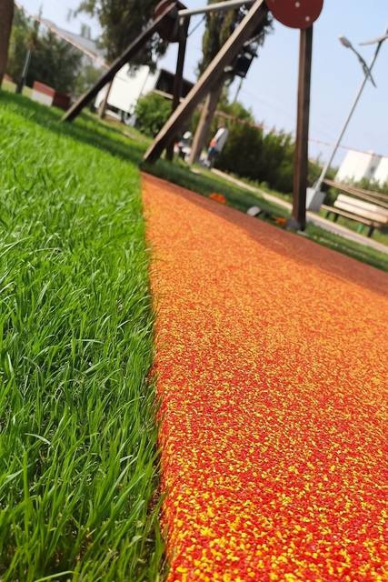 Έργο δαπέδου EPDM από την CONCREX στην Κύπρο