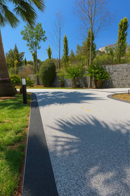 Έργο πέτρινου χαλιού VUBA από την CONCREX στην Κύπρο