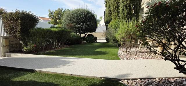Έργο πέτρινου χαλιού VUBA από την CONCREX στην Κύπρο