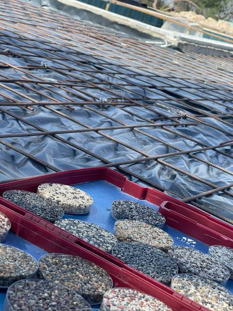 Έργο πέτρινου χαλιού VUBA από την CONCREX στην Κύπρο