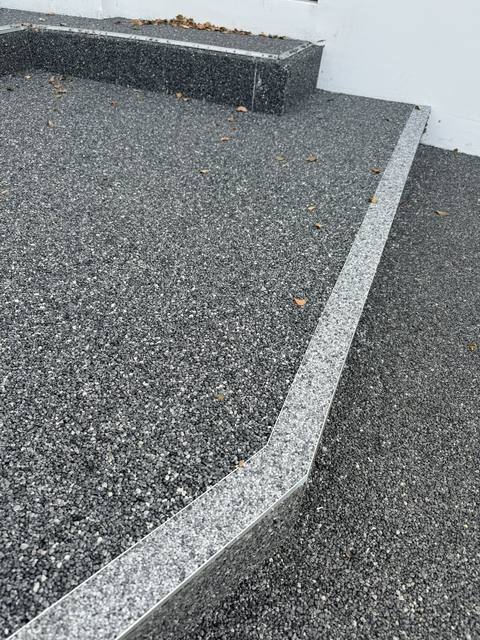 Έργο πέτρινου χαλιού VUBA από την CONCREX στην Κύπρο